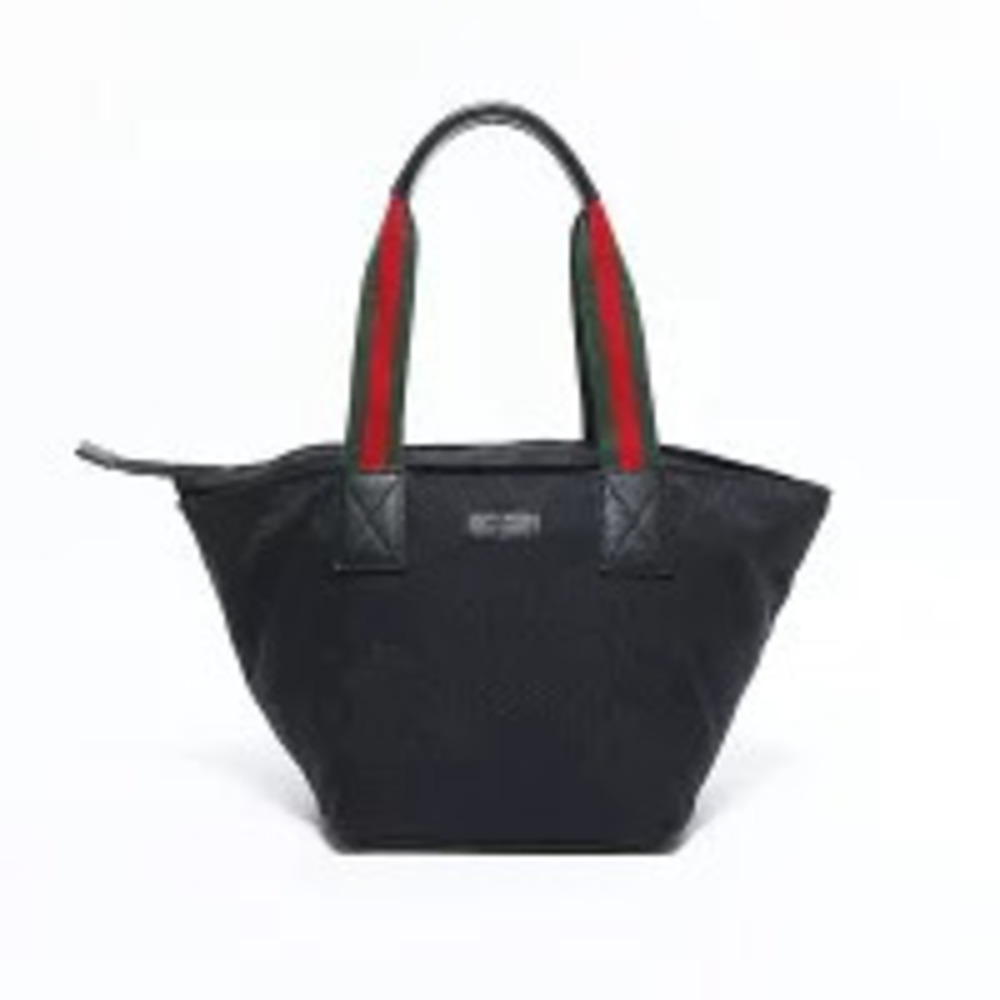 Gucci Handbag Black GG Shoulder Bag Canvas